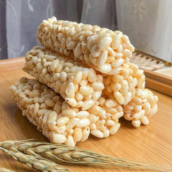 Healthy Rice Snacks Peanut Flavor 400g X10bags Wheat Cracker Sweet With Highland Barley Sticks