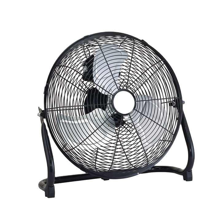 Hot Selling 16 Inch Big Size Full Metal Blades Oscillating Floor Fan For Gym