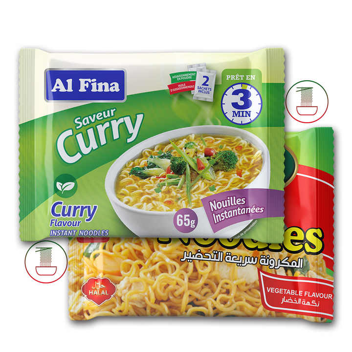 Manufacturing Bulk Noodle Chinese Supplier Qingdao HOTAHOTA Cheap Price Curry Halal Flavor Spicy Chicken Ramen Noodles