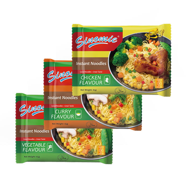 Bulk Manufacturing Noodles Dried Yum Yum Beef Chicken Vegetable Curry Flavors Instant Ramen Bag Noodles